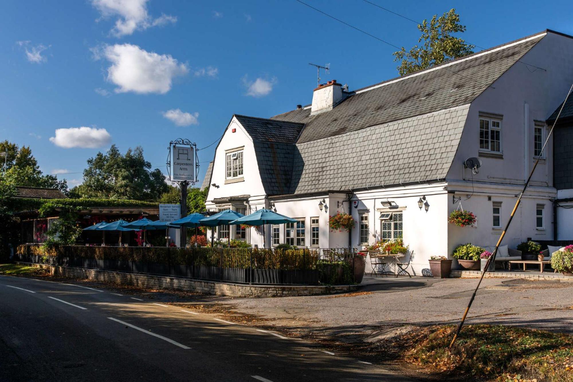 The Carpenters Arms Hotel Tonbridge Exterior foto